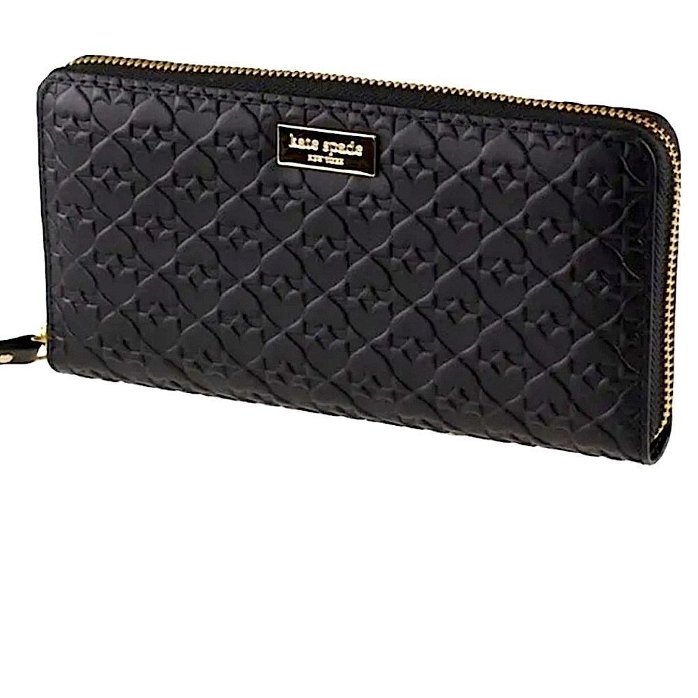 Kate Spade New York Women Penn Place Embosseded Neda Zip Around Wallet